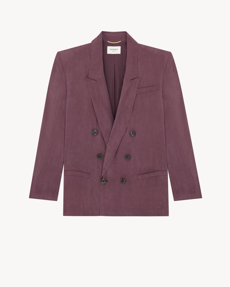 桑蚕丝软绸夹克