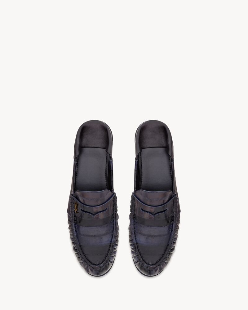 LE LOAFER可折叠鳗鱼皮乐福鞋