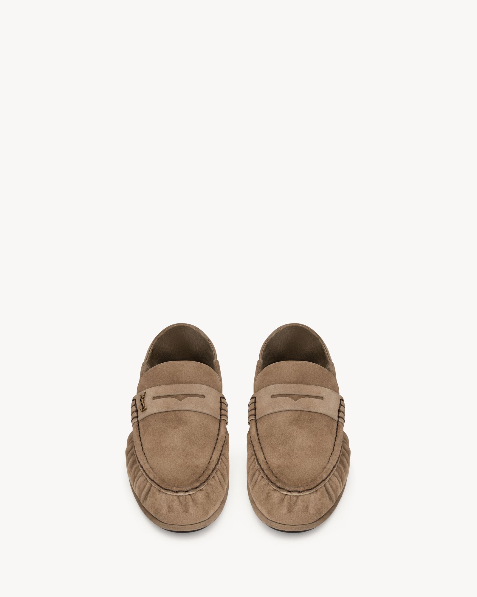 LE LOAFER可折叠绒面革乐福鞋