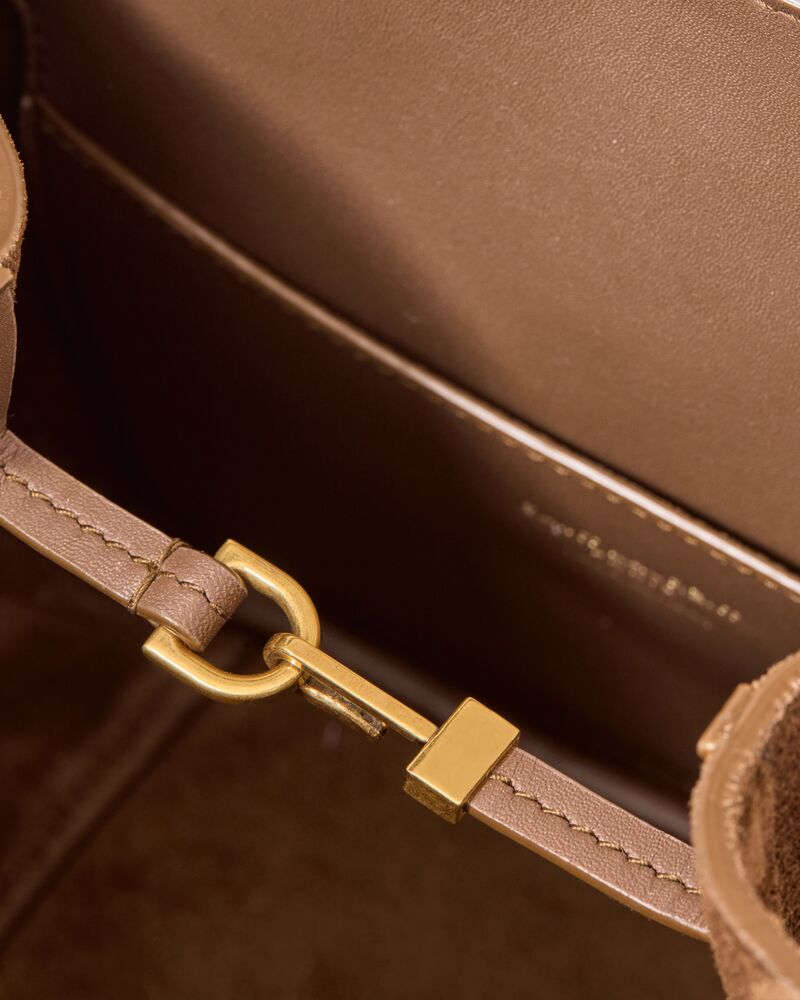 LE 5 À 7 BABY BEA绒面革手袋