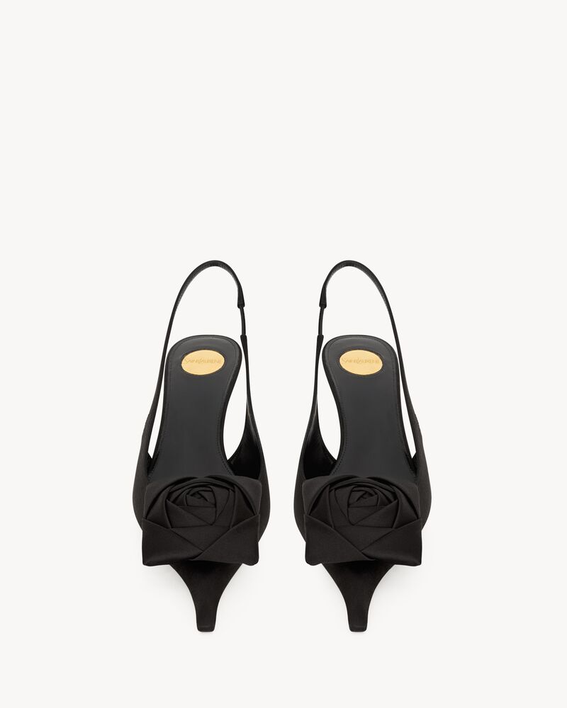 DAKOTA绉缎露跟高跟鞋