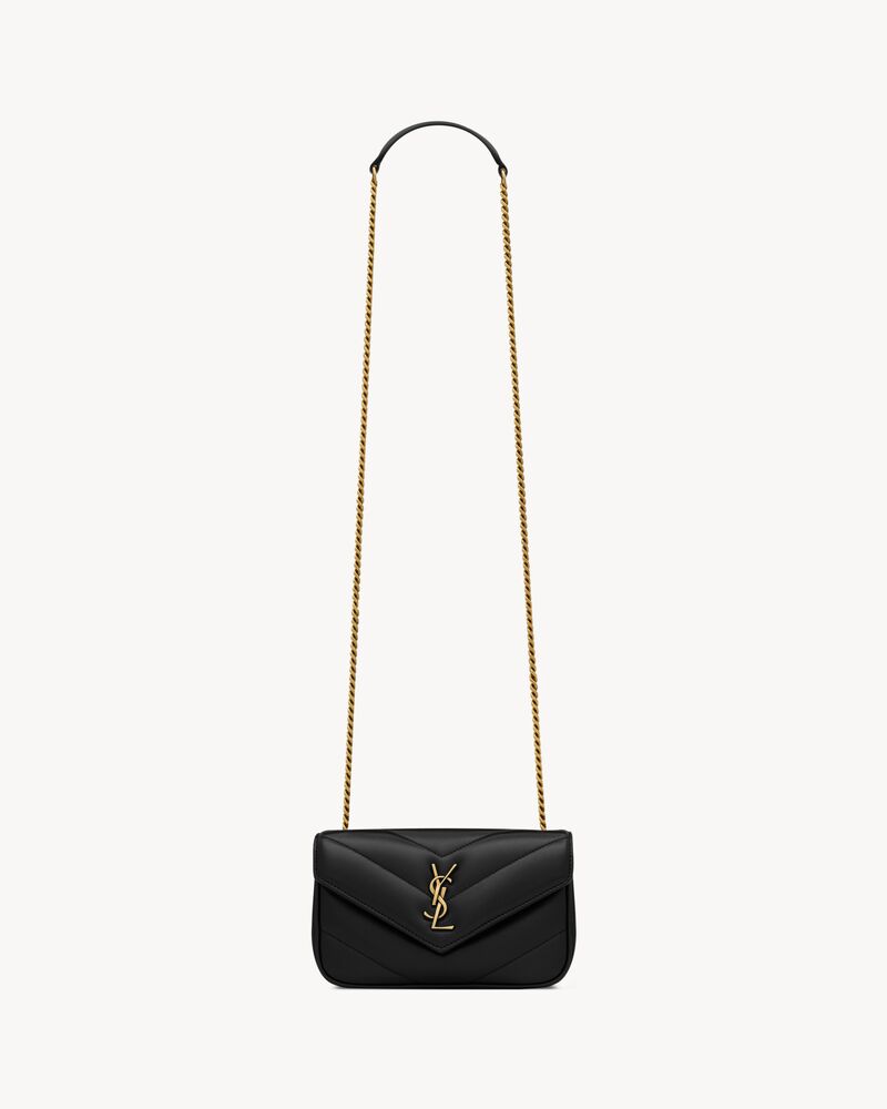 LOULOU迷你羊皮革手袋