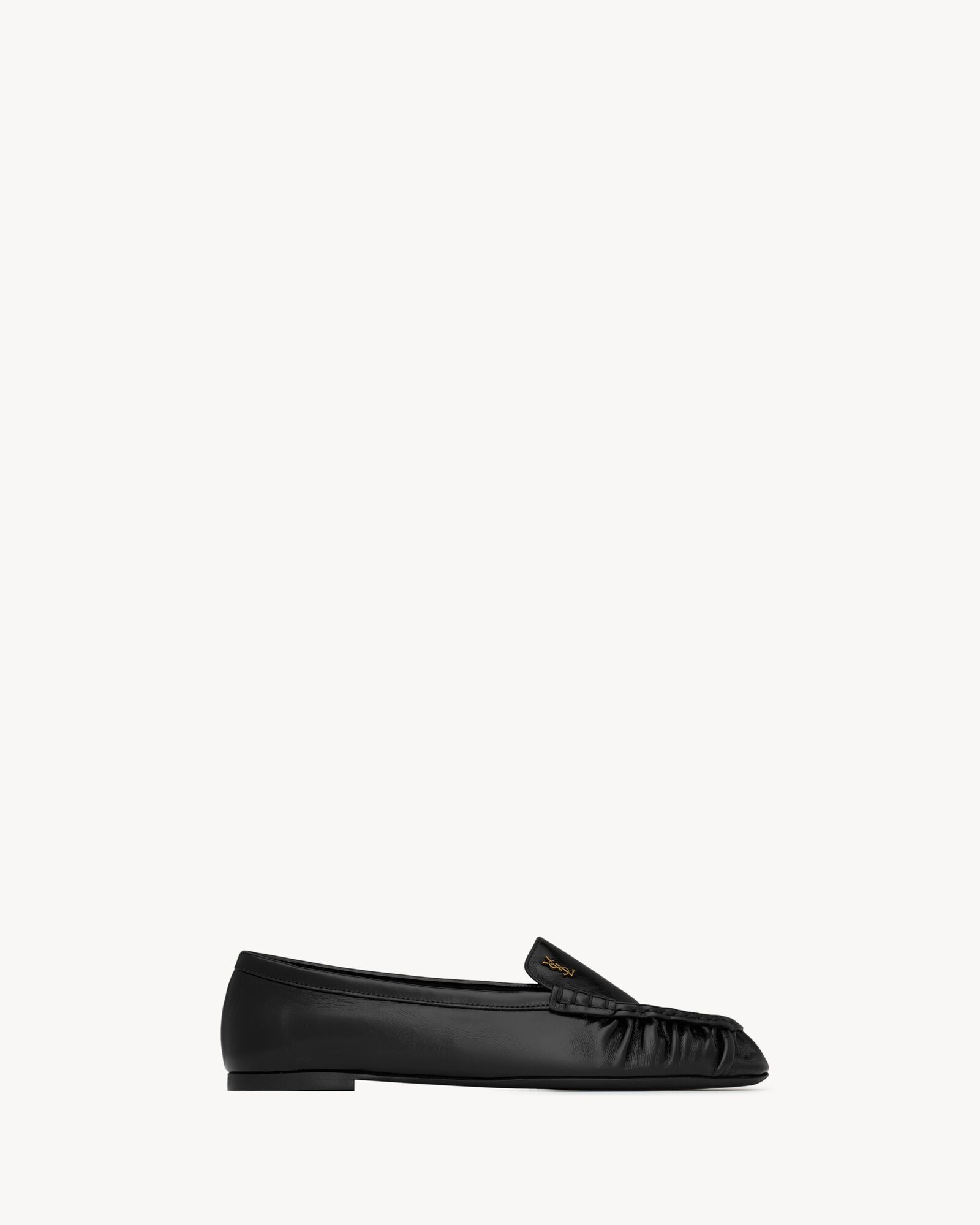 LOAFERINO光滑皮革芭蕾舞鞋