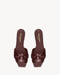 TRIBUTE漆皮穆勒鞋