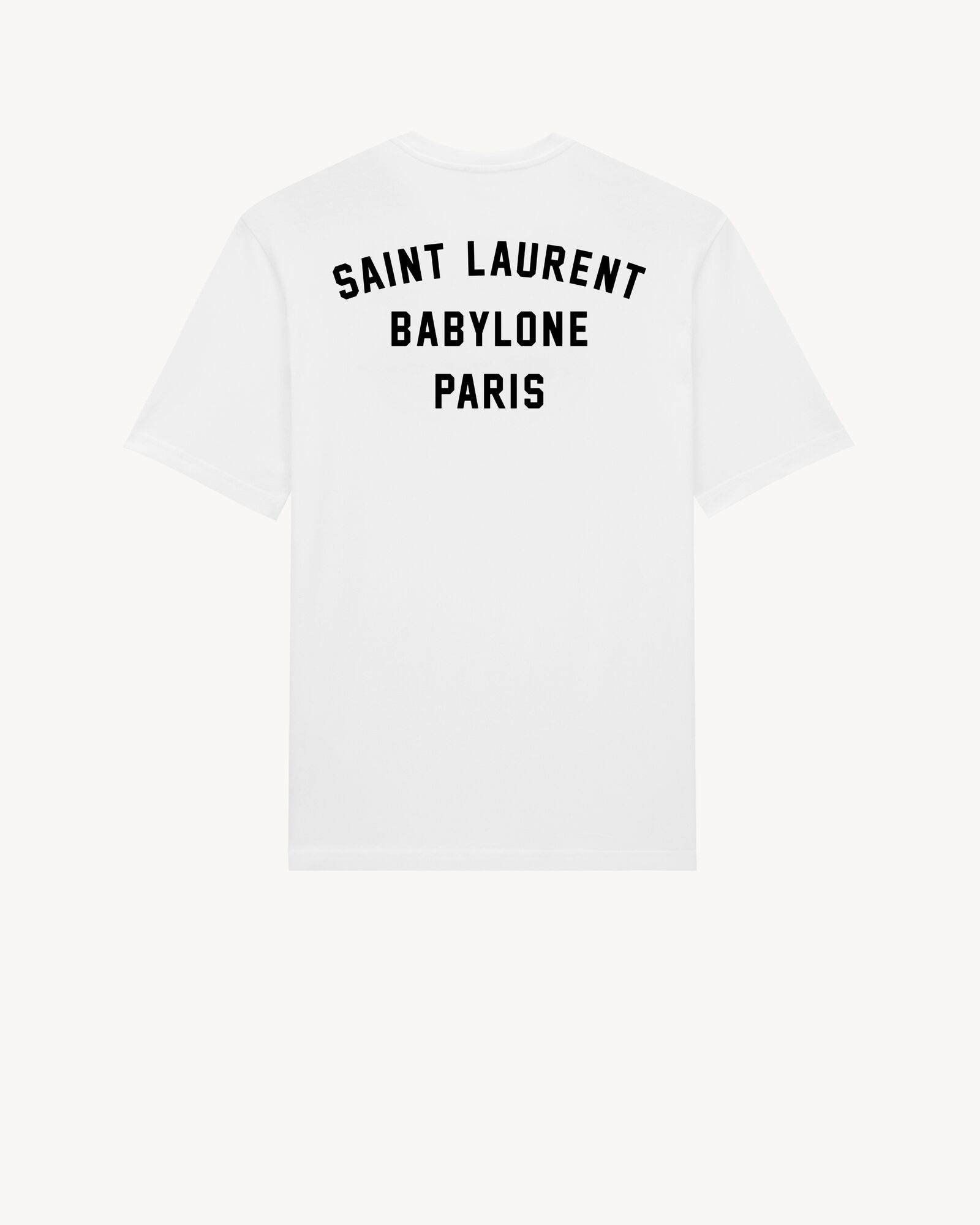 SAINT LAURENT BABYLONE T恤