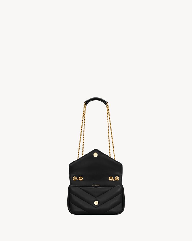 LOULOU迷你羊皮革手袋