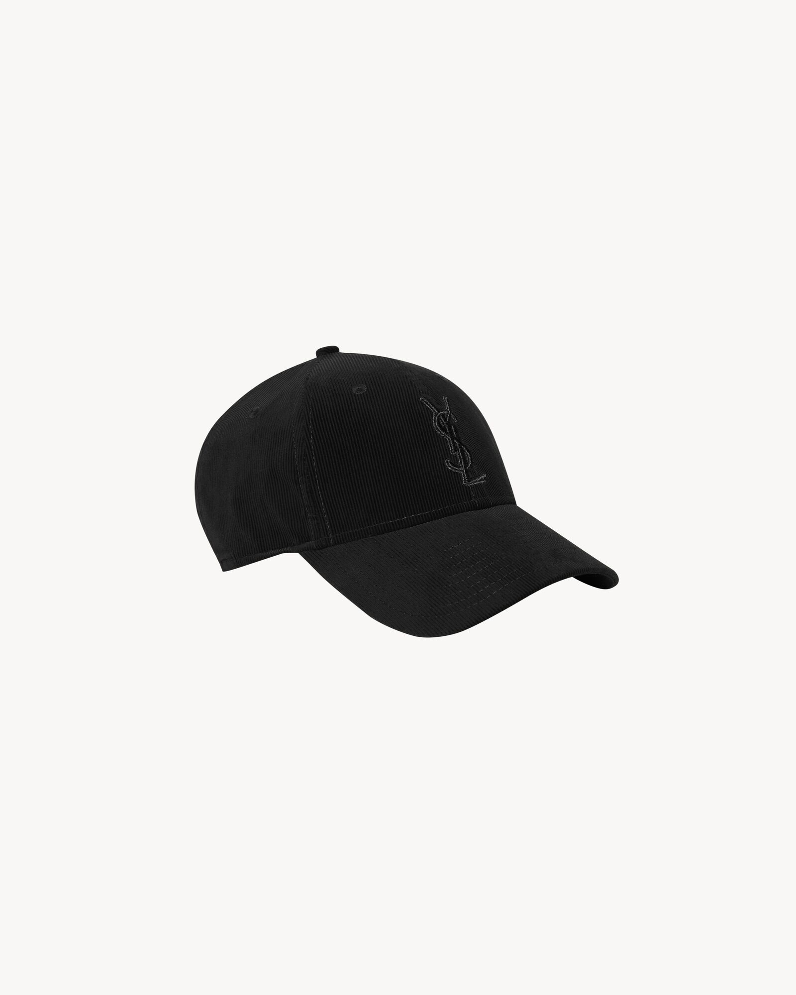 NEW ERA YSL MONOGRAM灯芯绒鸭舌帽