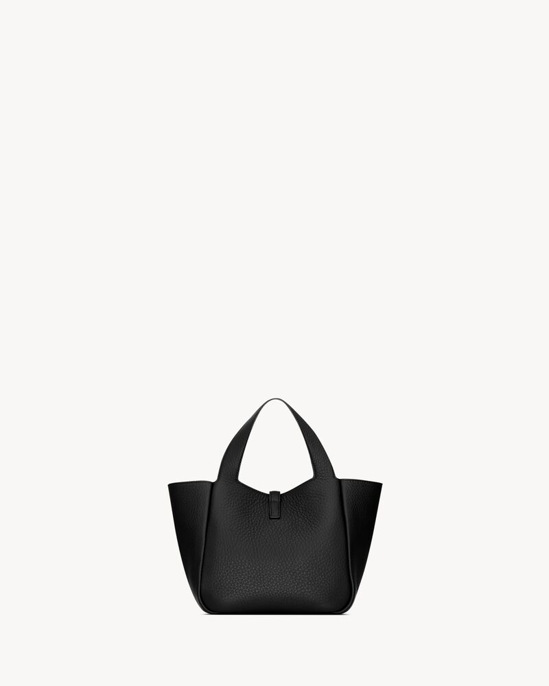 LE 5 À 7 BABY BEA粒面皮革手袋