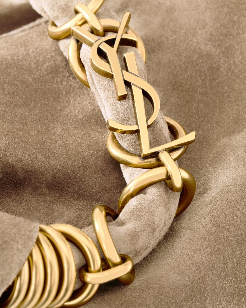 AMALIA绒面革Hobo手袋