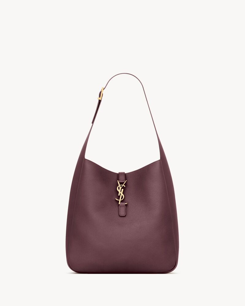 LE 5 À 7大号柔软粒面皮革手袋