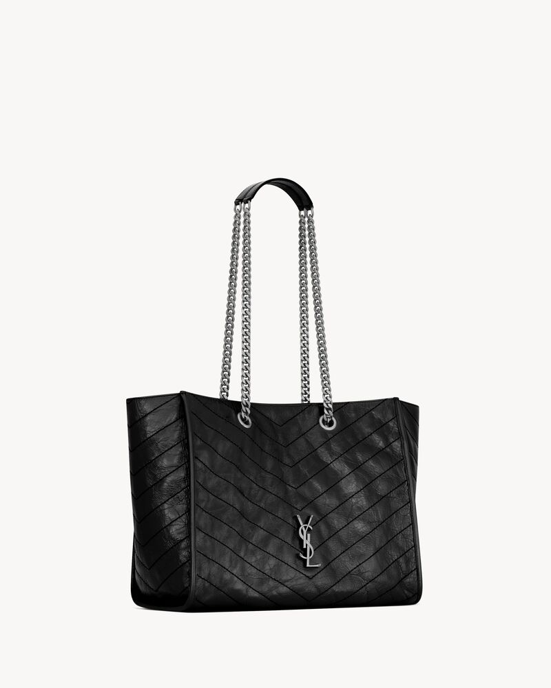 NIKI复古皮革购物袋