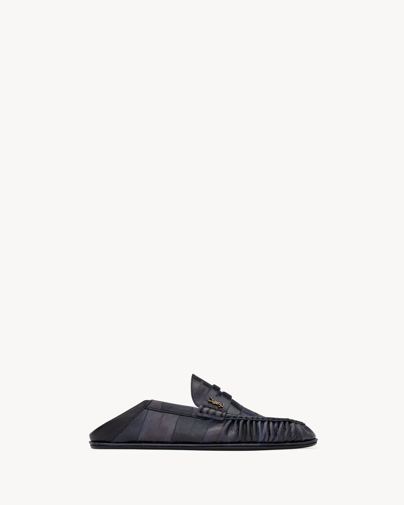 LE LOAFER可折叠鳗鱼皮乐福鞋