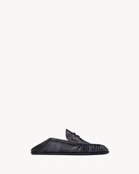 LE LOAFER可折叠鳗鱼皮乐福鞋