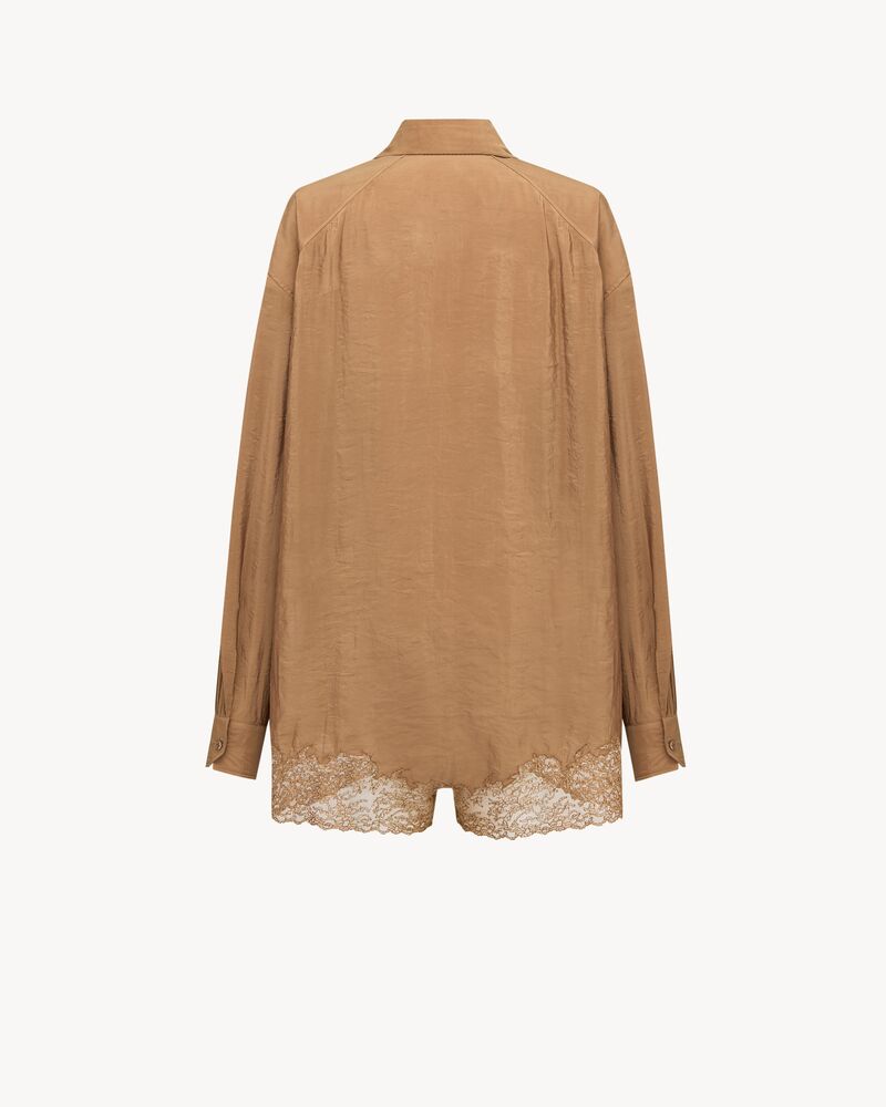 塔夫绸花结连衫裤