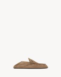 LE LOAFER可折叠绒面革乐福鞋