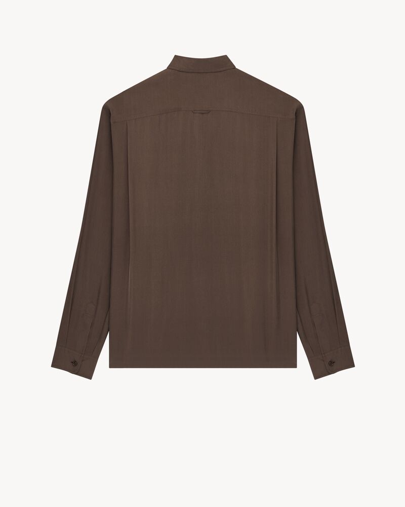 桑蚕丝软绸衬衫