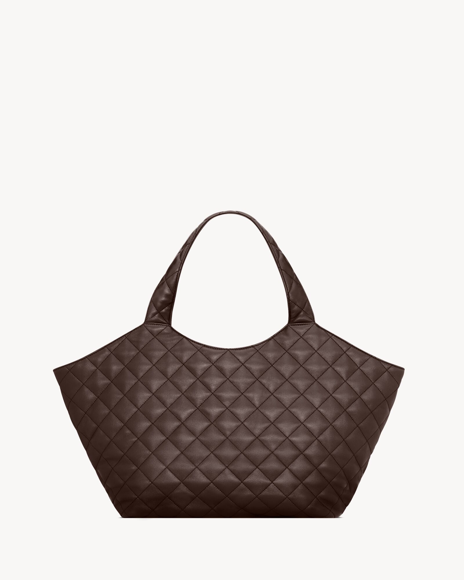 ICARE中号绗缝羊皮革手袋