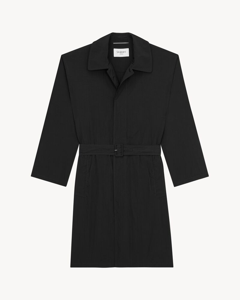 褶皱聚酰胺纤维拒水风衣