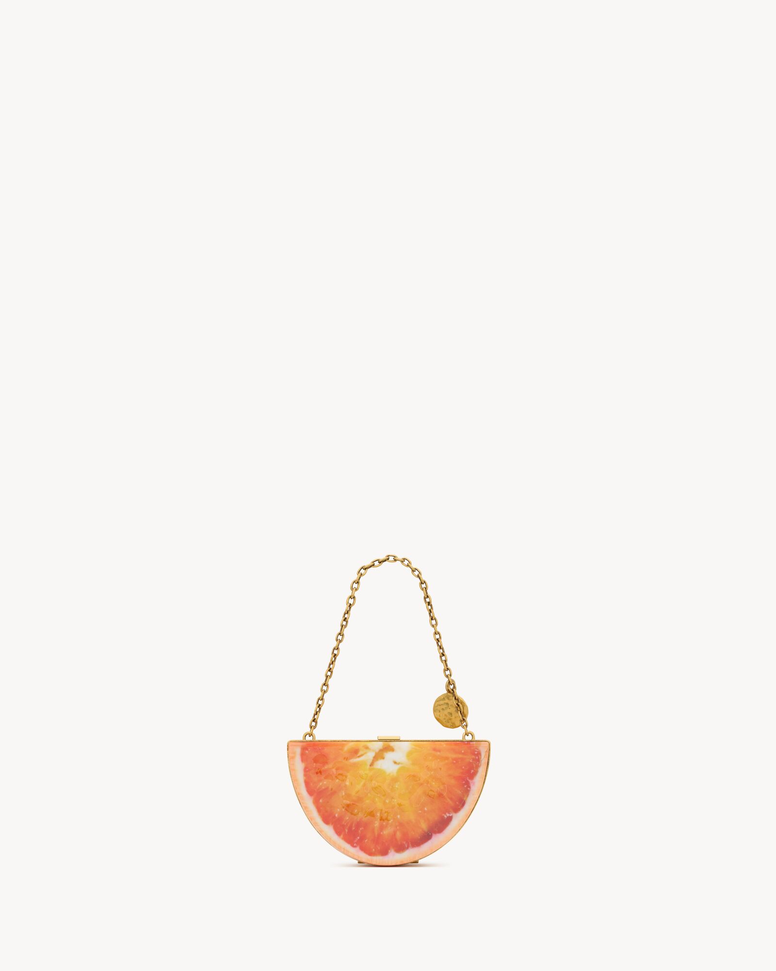 EVENING橙子树脂迷你手拿包