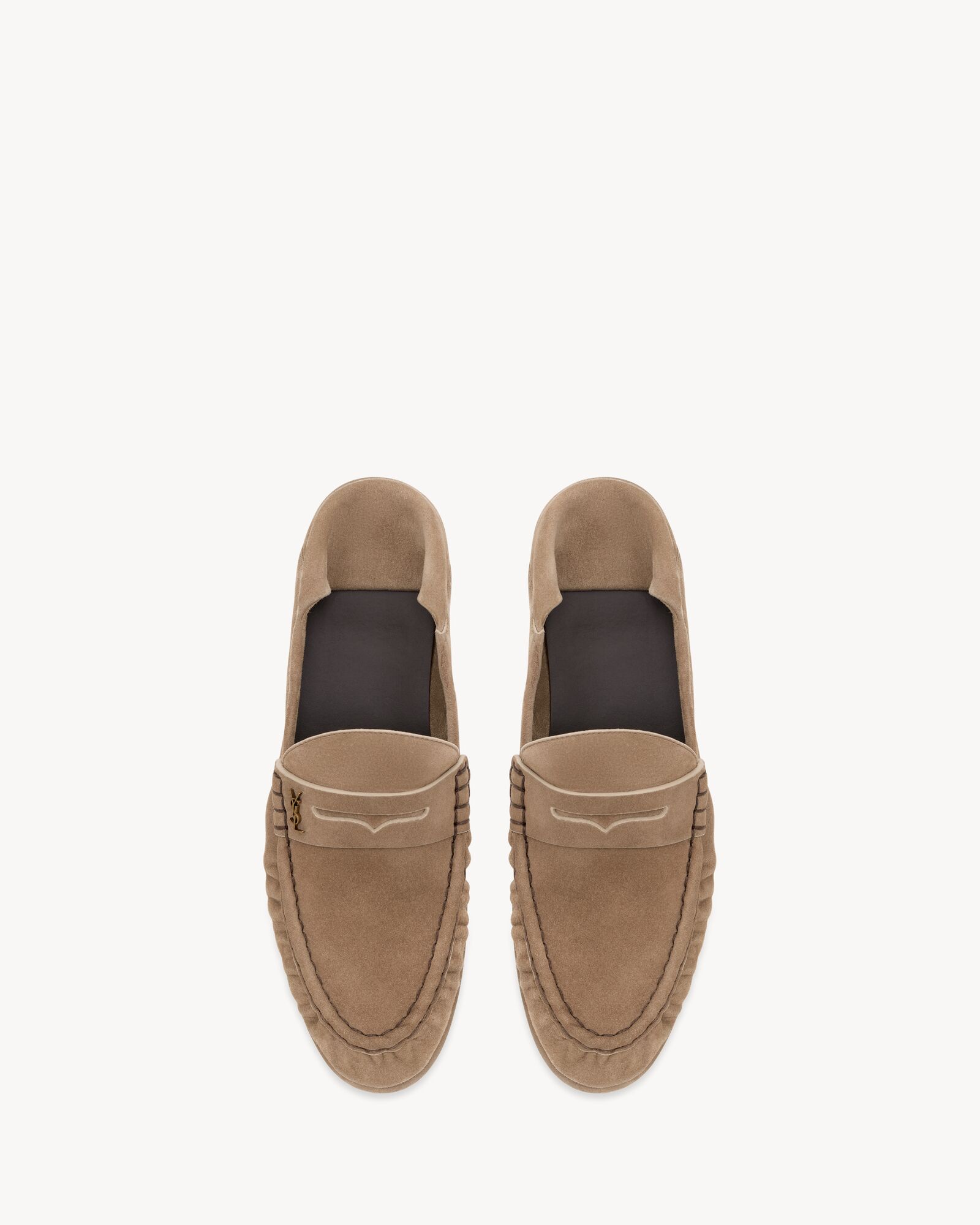LE LOAFER可折叠绒面革乐福鞋