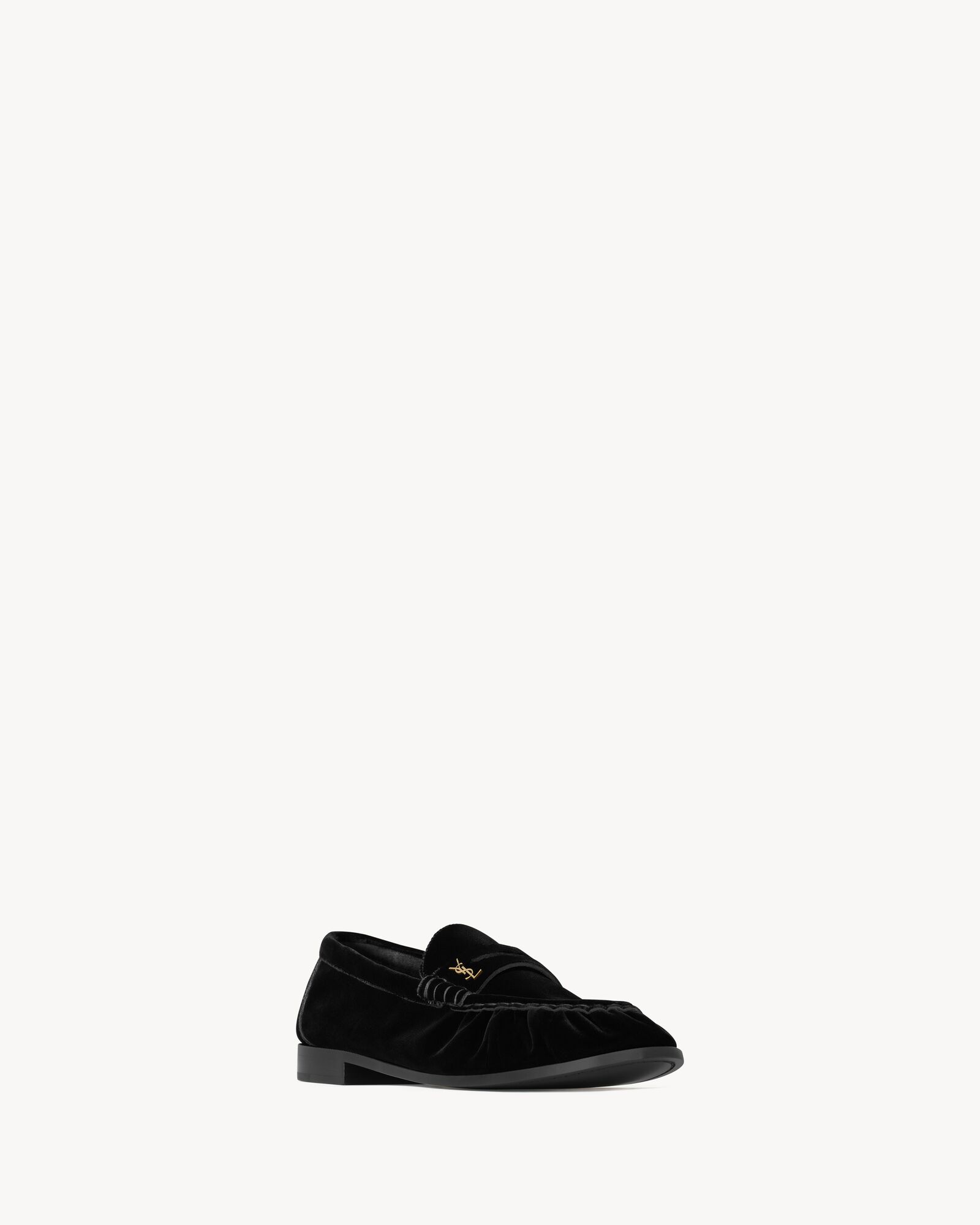 LE LOAFER柔软丝绒乐福鞋