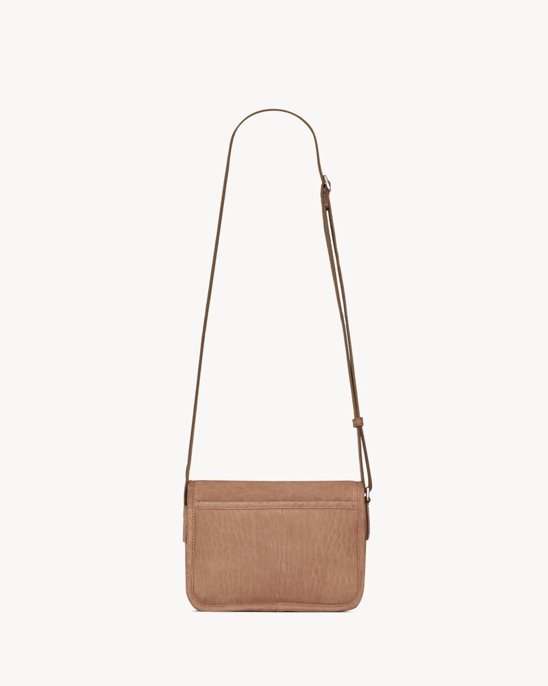 NIKI小号粒面牛巴革邮差包