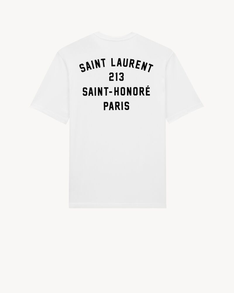 SAINT LAURENT圣罗兰中国官方网站 SAINT LAURENT巴黎T恤