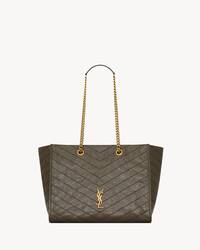 NIKI复古皮革购物袋