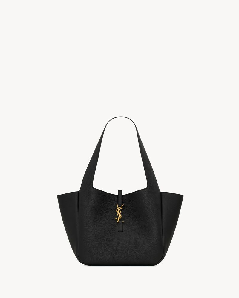 LE 5 À 7 SMALL BEA粒面皮革手袋