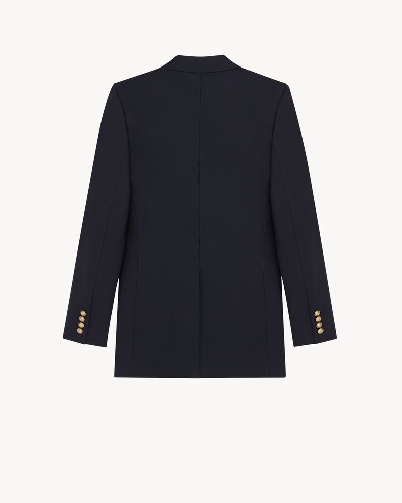 羊毛华达呢夹克