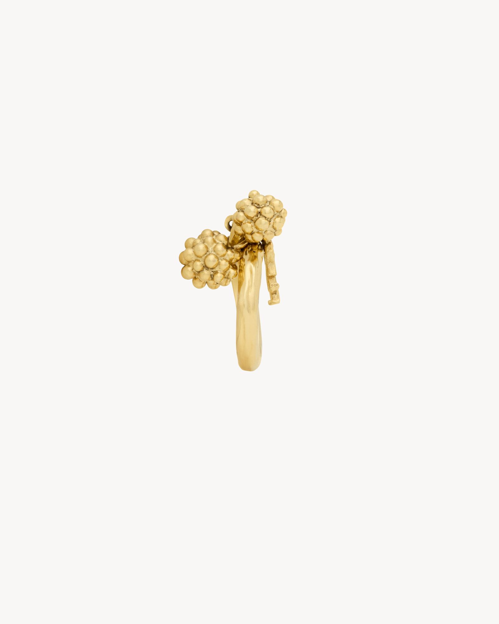 LE CASSANDRE金属莓果吊坠戒指