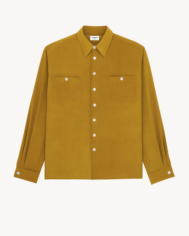 桑蚕丝双绉衬衫