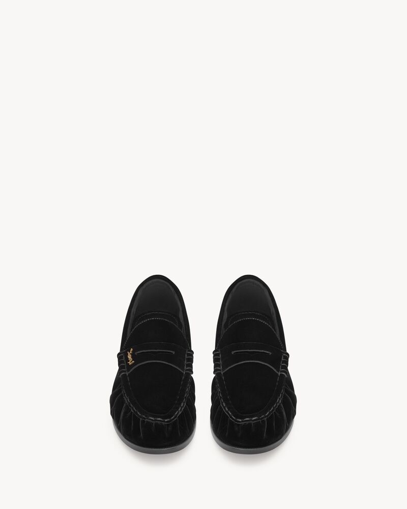 LE LOAFER柔软丝绒乐福鞋