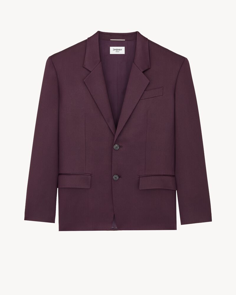 桑蚕丝公爵缎夹克