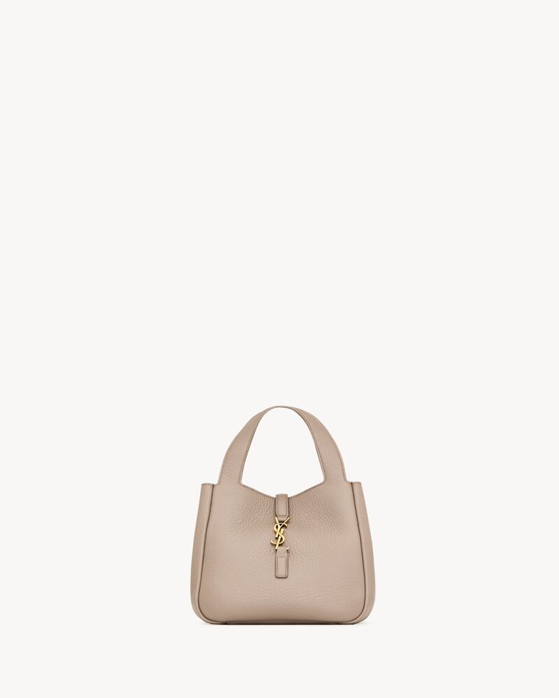 LE 5 À 7 BABY BEA粒面皮革手袋