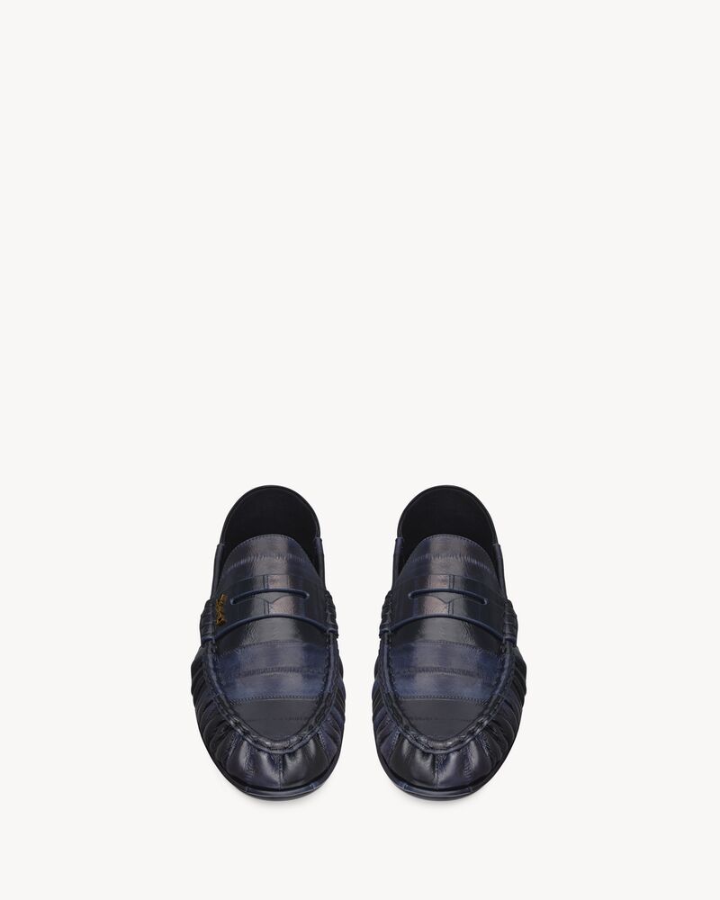 LE LOAFER可折叠鳗鱼皮乐福鞋