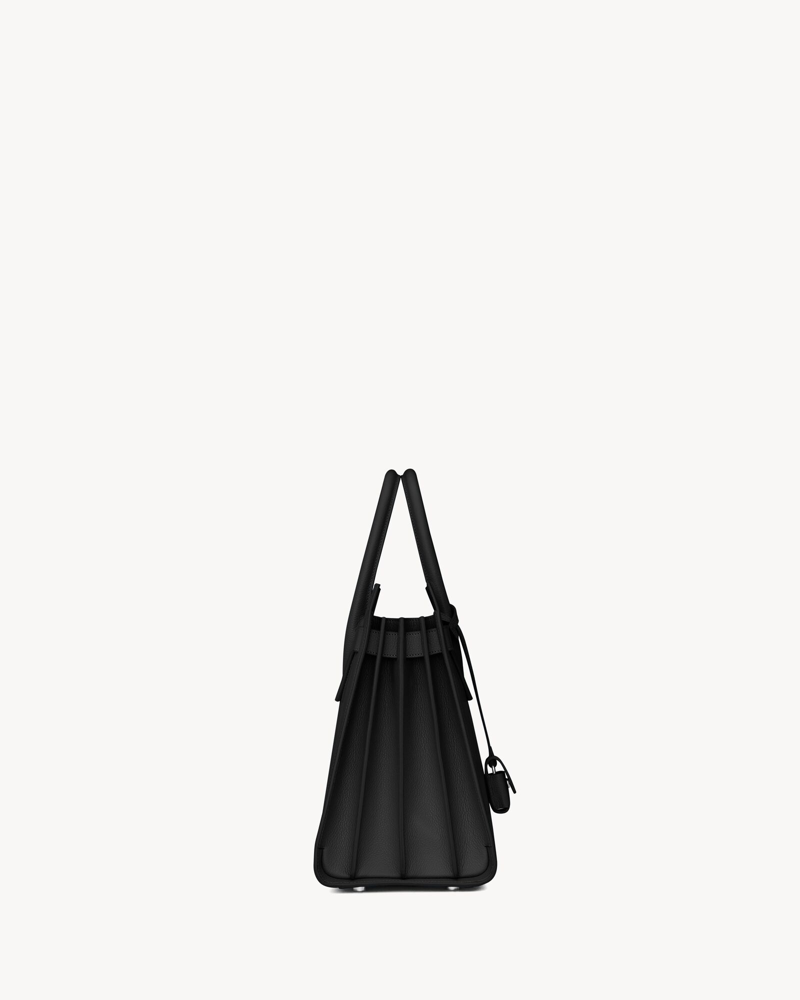 SAC DE JOUR小号粒面皮革手袋