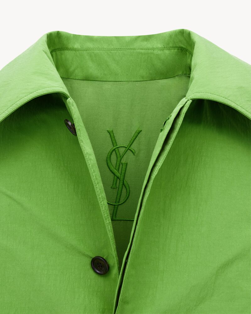 塔夫绸汽车大衣