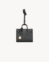 SAC DE JOUR BABY光滑皮革微型手袋