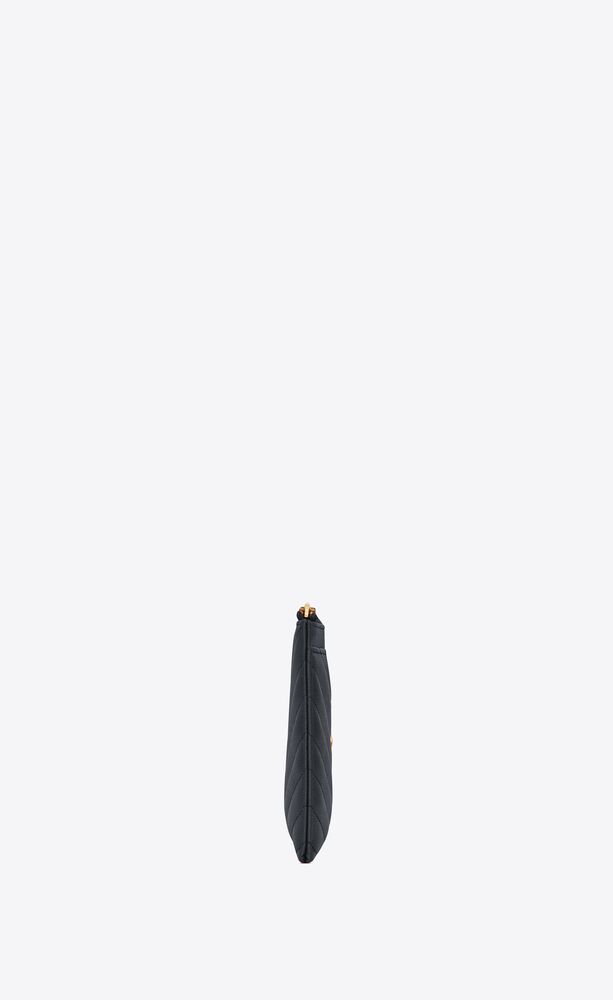 CASSANDRE SAINT LAURENT MATELASSÉ 粒纹压花皮革钱包