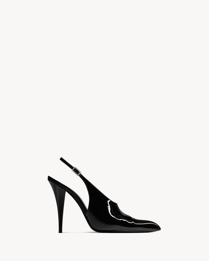 NICO漆皮露跟高跟鞋