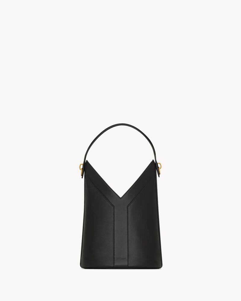 Y皮革手提水桶包