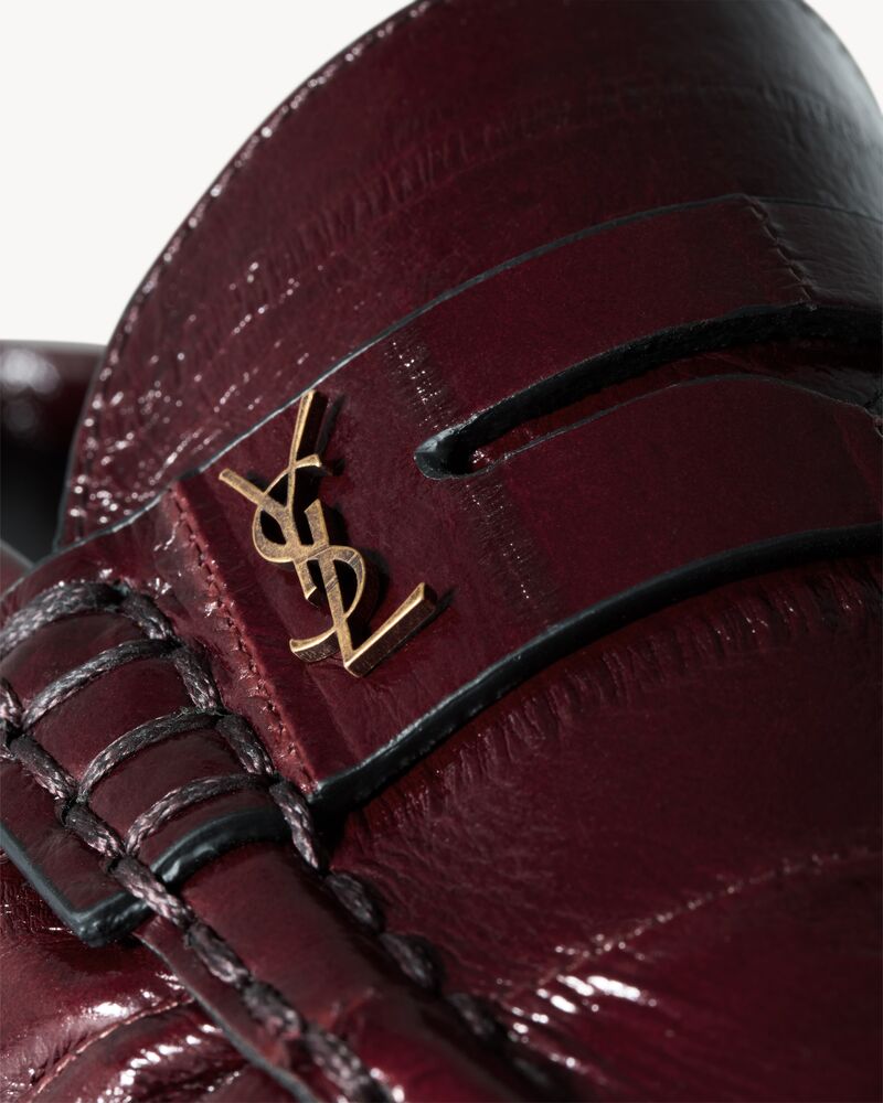 LE LOAFER鳗鱼皮穆勒鞋