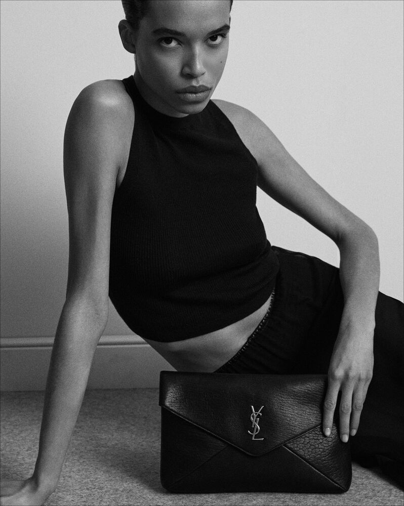 LE CASSANDRE大号蛇皮革信封手拿包