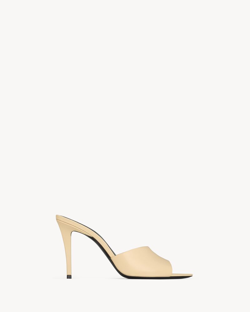 ROMY光滑皮革穆勒鞋