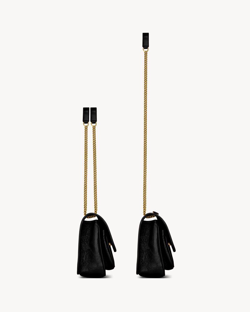 NIKI小号复古皮革手袋