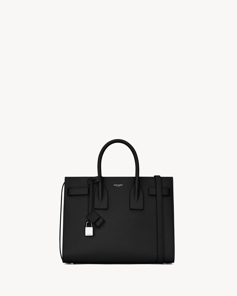 SAC DE JOUR小号粒面皮革手袋