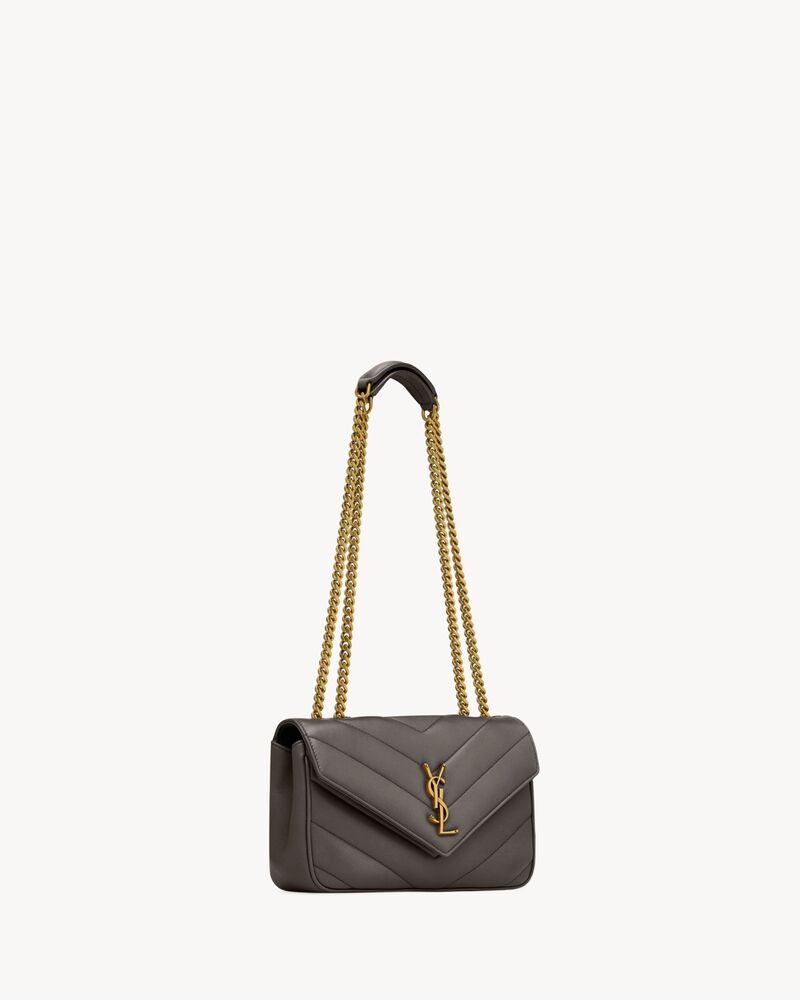 LOULOU小号绗缝小羊皮手袋