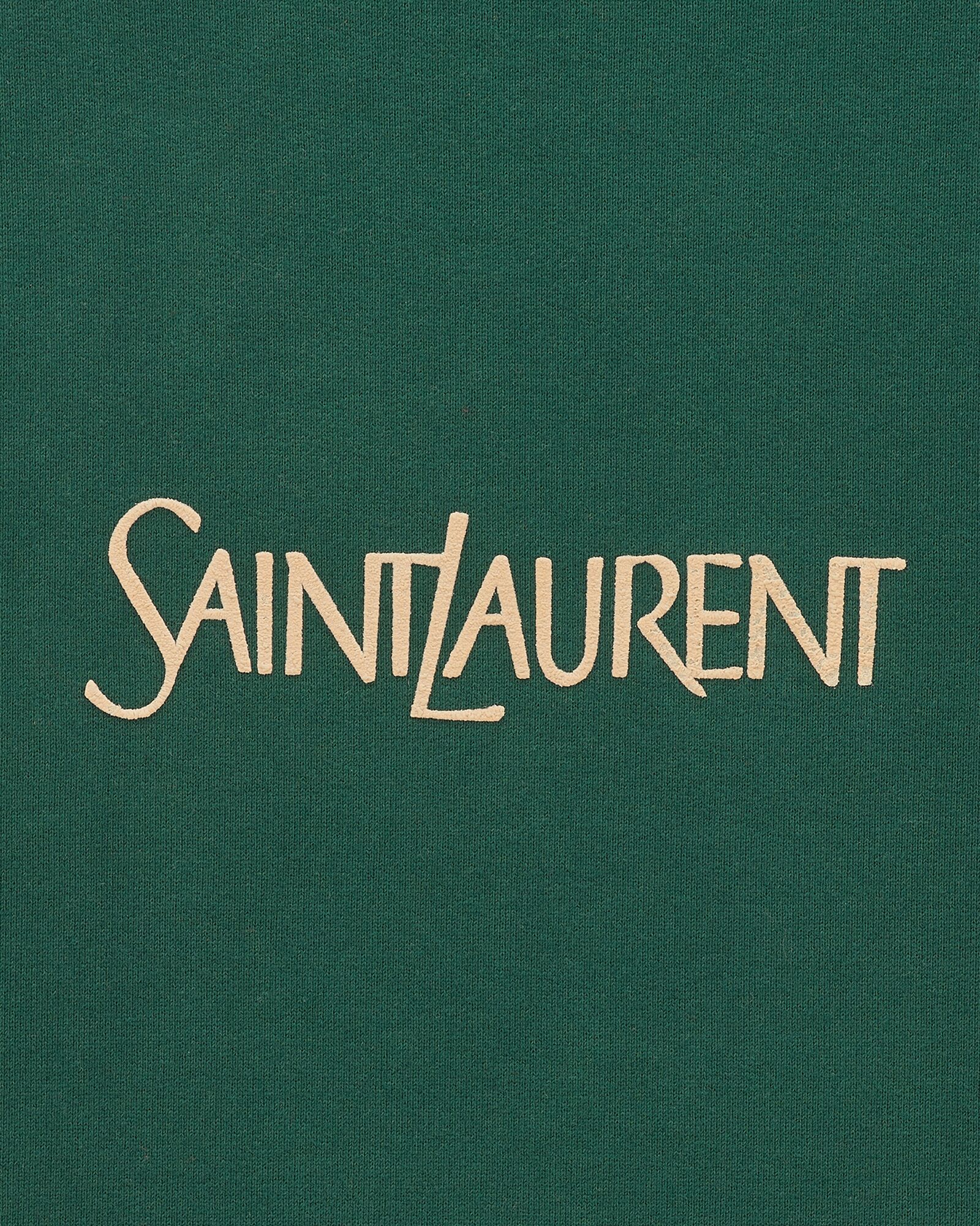 绿色和自然色SAINT LAURENT卫衣