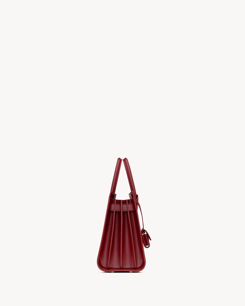 SAC DE JOUR BABY光滑皮革手袋